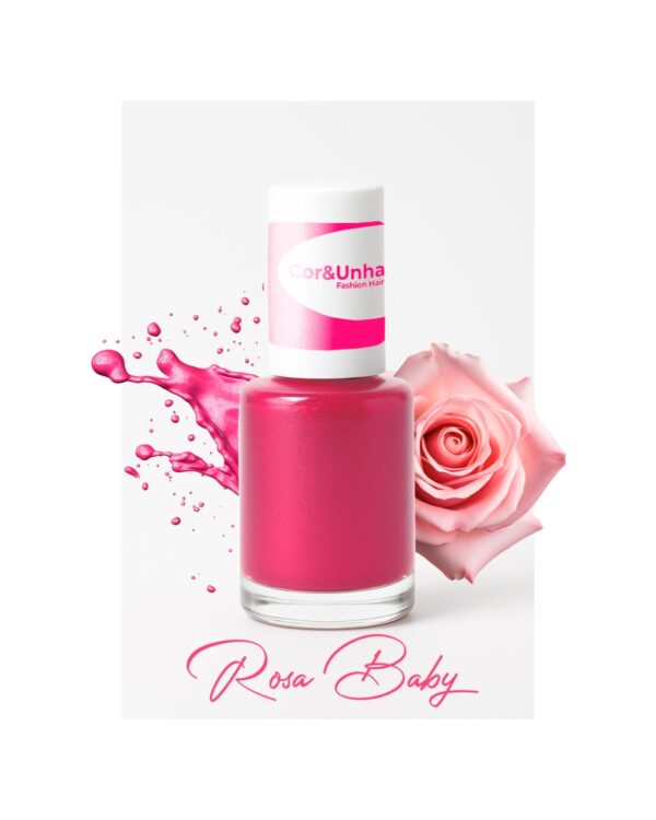 ROSA BABY COR&UNHA 9ML