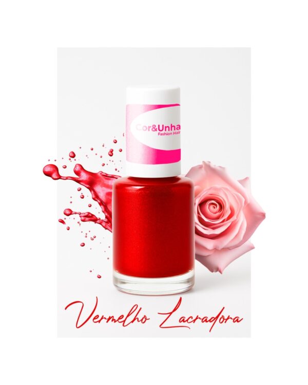 VERMELHO LACRADORA COR&UNHA 9ML