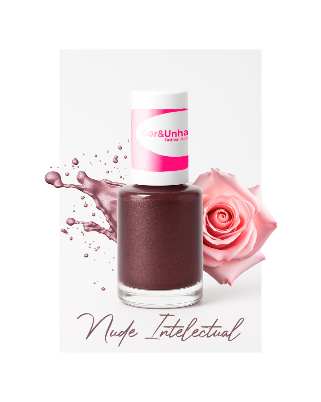 NUDE INTELECTUAL COR&UNHA 9ML