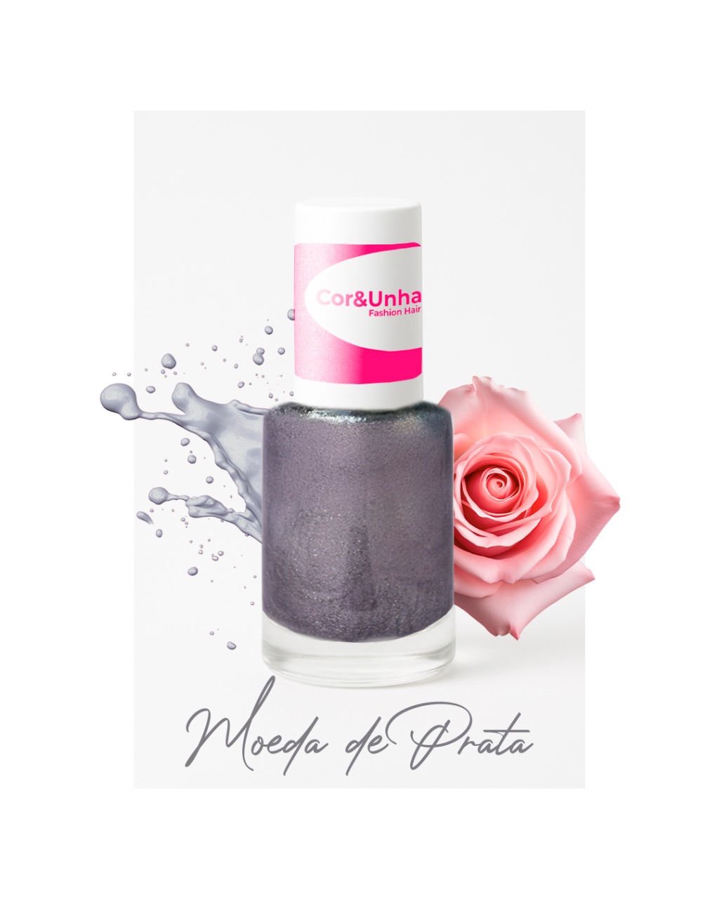 MOEDA DE PRATA COR&UNHA 9ML